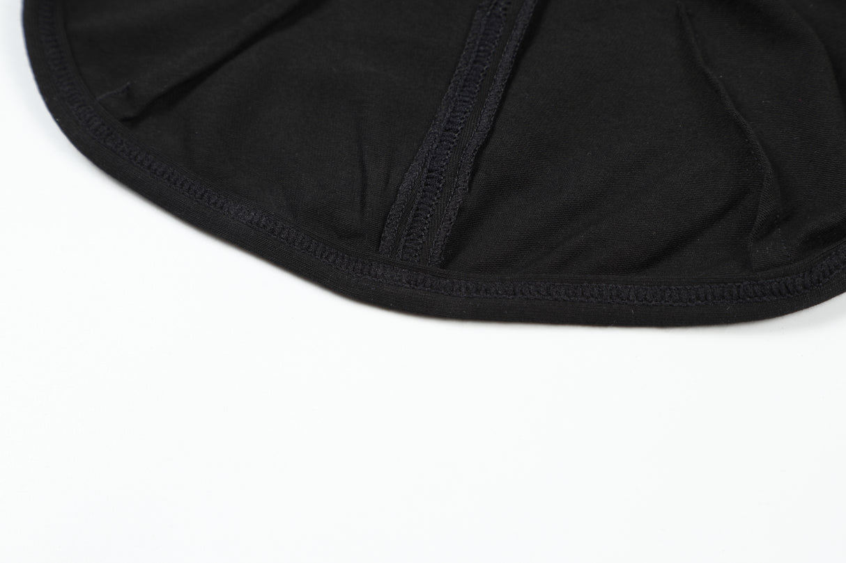 VIENNA - PURE COTTON VEST (BLACK)