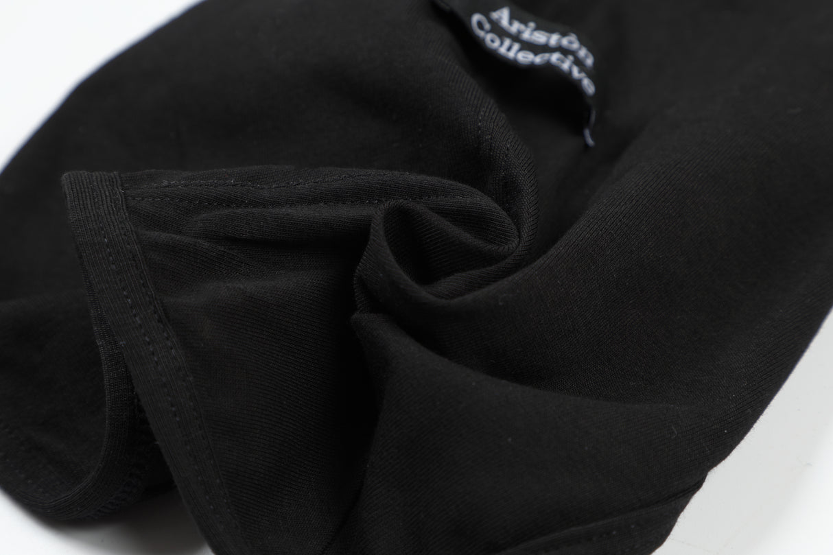 VIENNA - PURE COTTON VEST (BLACK)